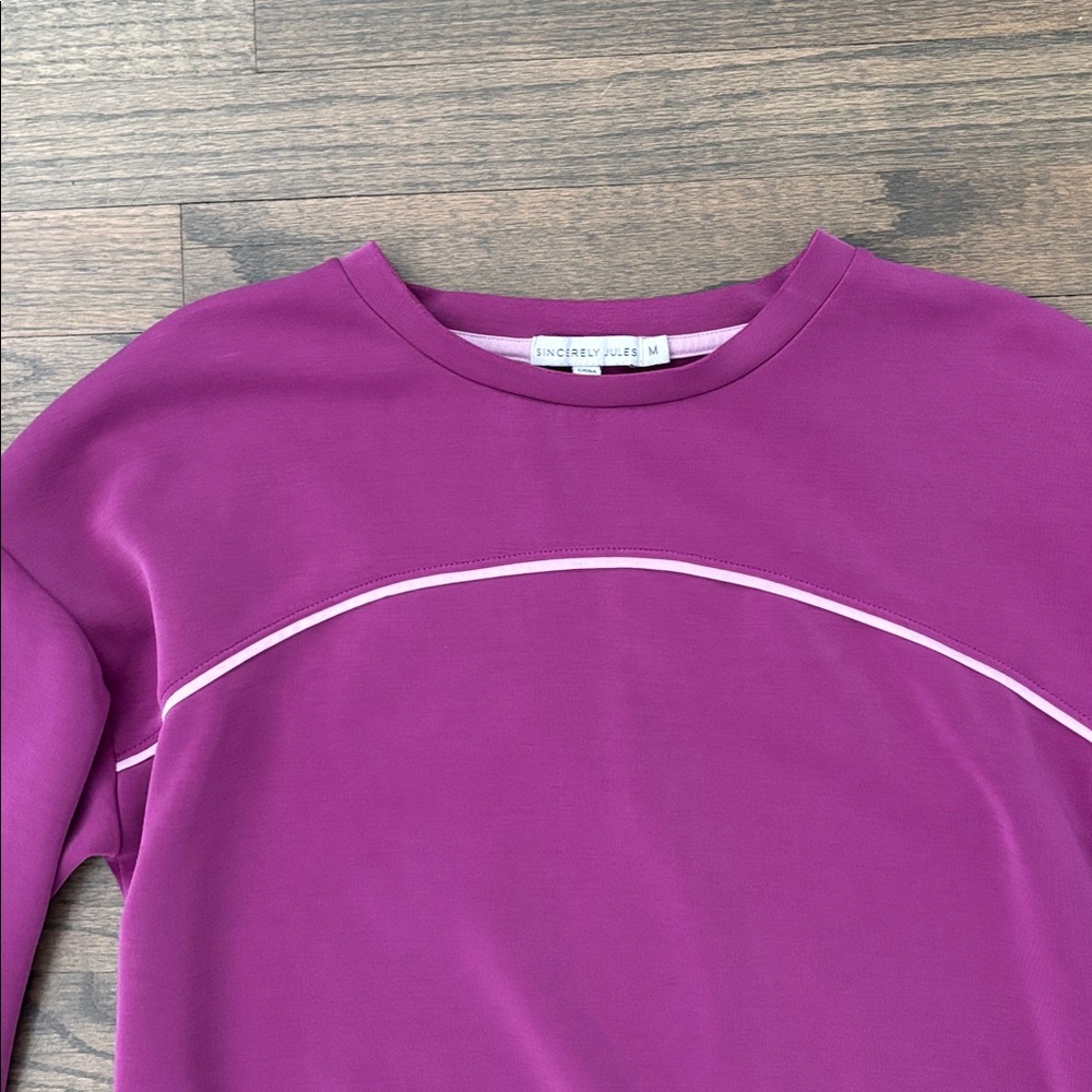 Sincerely Jules Fuchsia Sweatshirt - Picture 5 of 11